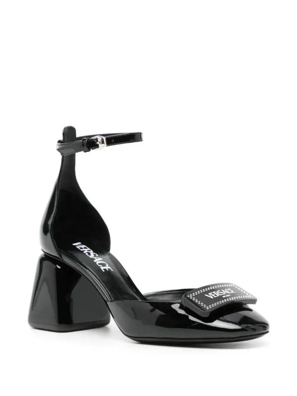 Versace 80mm Leather Pumps | Browns Pumps