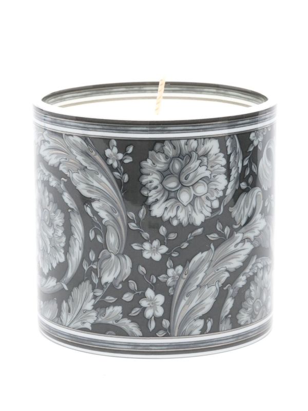 Versace Barocco-print Candle | Browns Candles