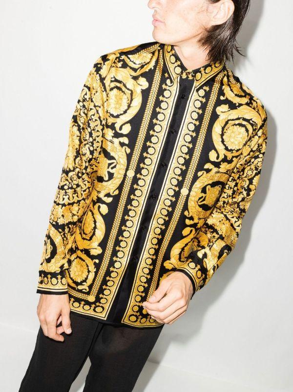 Versace Barocco Silk Shirt | Browns Shirts