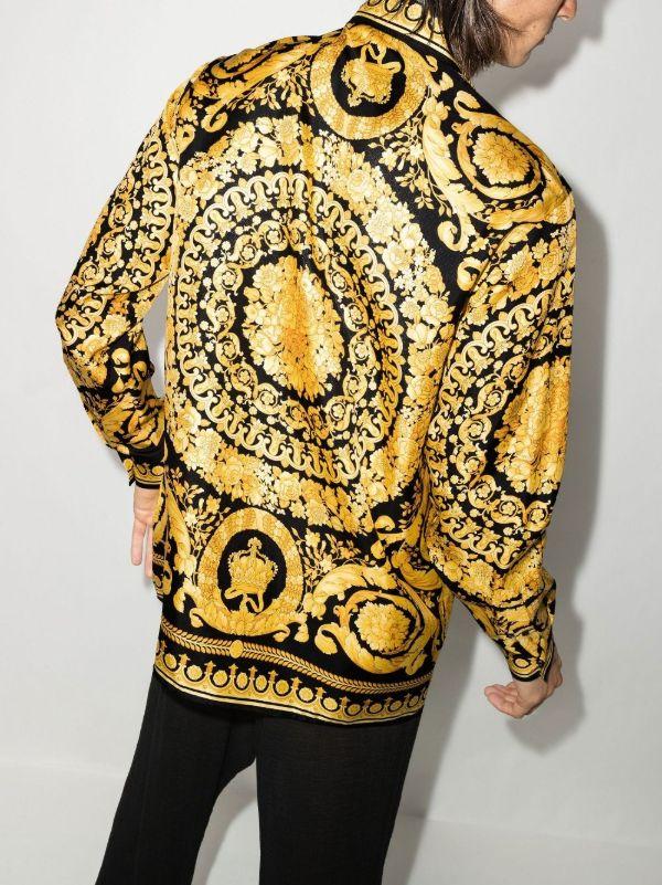 Versace Barocco Silk Shirt | Browns Shirts