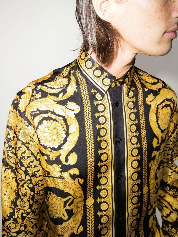 Versace Barocco Silk Shirt | Browns Shirts