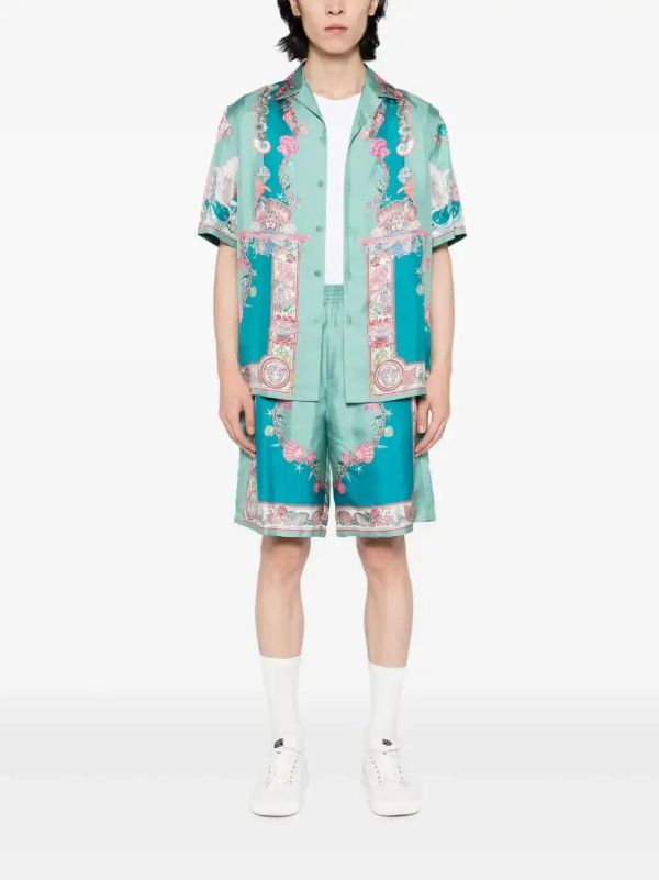 Versace Coral Theatre Shirt | Browns Shirts