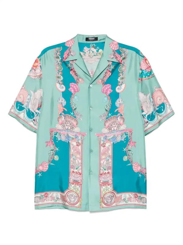 Versace coral theatre shirt | Browns Shirts