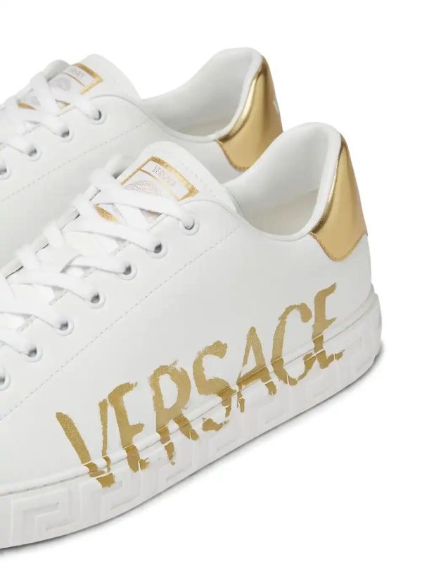 Versace Greca Sneakers | Browns Low-Tops