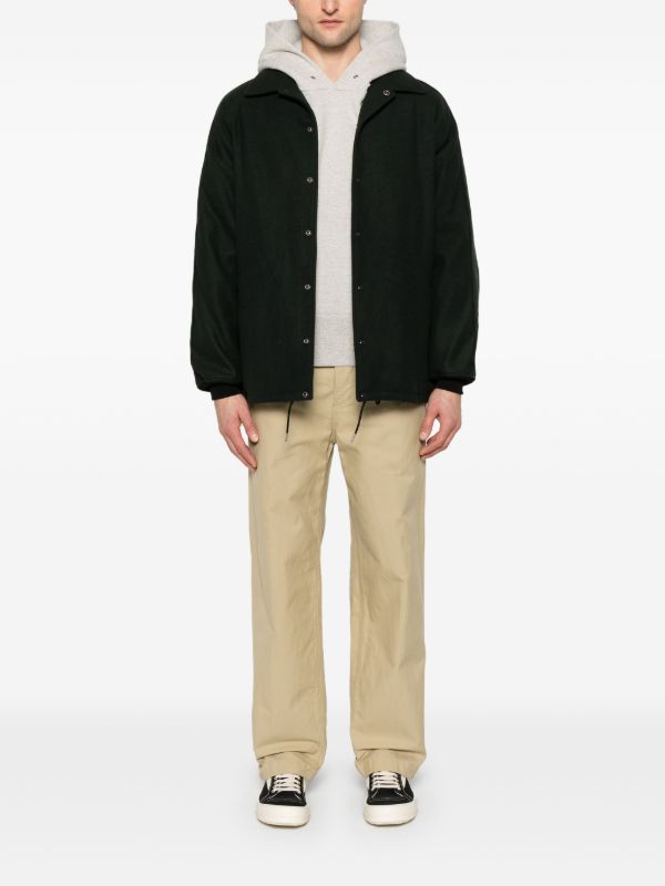 Visvim Grey Cotton Hoodie | Browns Hoodies