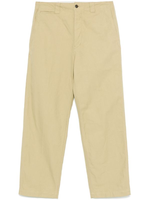 visvim Neutrals Cotton Chinos | Browns Chinos