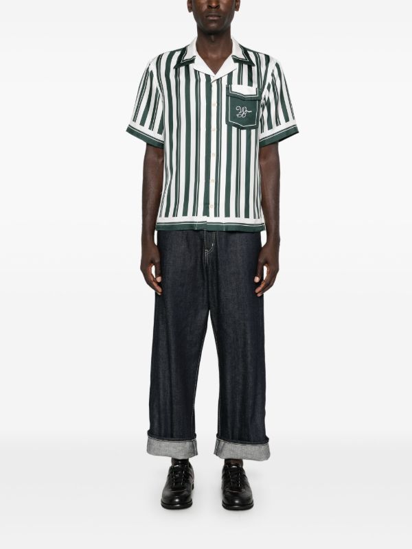Wales Bonner Striped Shirt | Browns Shirts