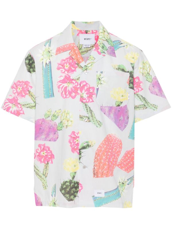 WTAPS Printed Cotton Shirt | Browns Shirts