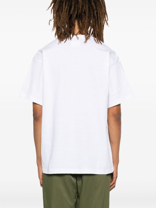 WTAPS White Cotton T-Shirt | Browns T-Shirts