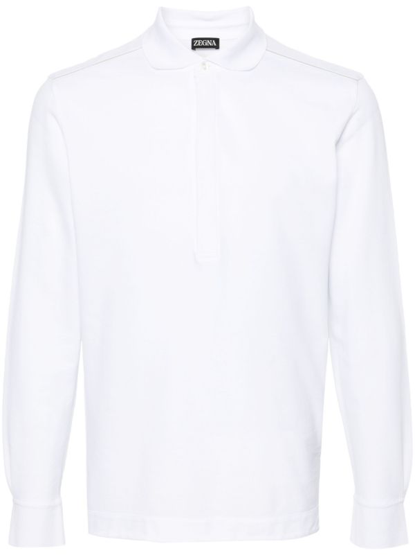 Zegna cotton polo shirt | Browns Polo Shirts