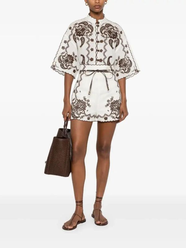 ZIMMERMANN Ascension Shirt | Browns Shirts