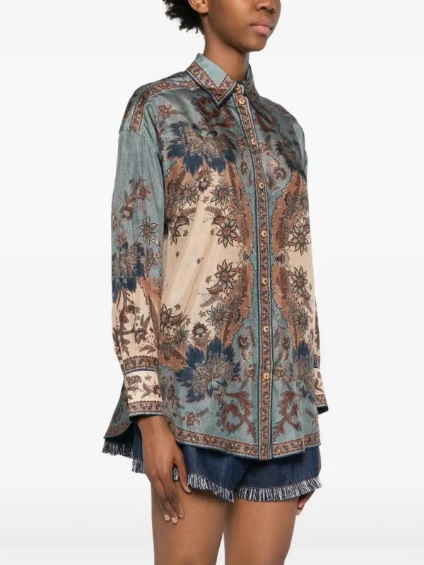 ZIMMERMANN Ascension Shirt | Browns Shirts