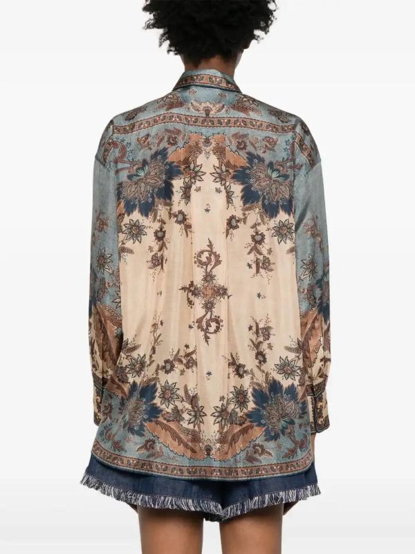 ZIMMERMANN Ascension Shirt | Browns Shirts
