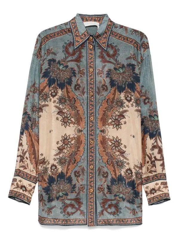 ZIMMERMANN Ascension Shirt | Browns Shirts