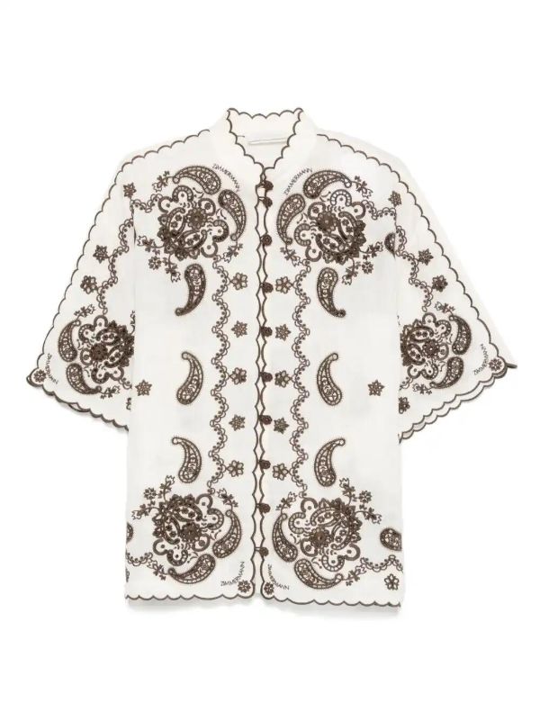 ZIMMERMANN Ascension shirt | Browns Shirts