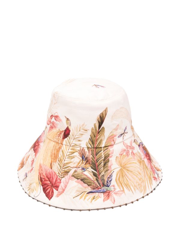 ZIMMERMANN printed bucket hat | Browns Hats