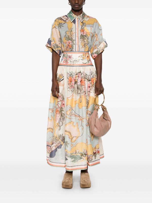 ZIMMERMANN Tallow Shirt | Browns Shirts