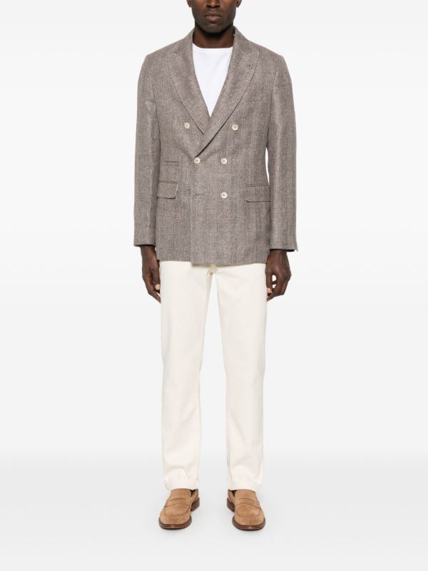 Brunello Cucinelli Appliqué Straight Jeans | Browns Regular & Straight-Leg Jeans