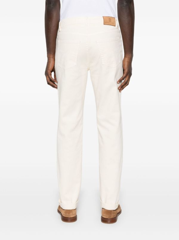 Brunello Cucinelli Appliqué Straight Jeans | Browns Regular & Straight-Leg Jeans