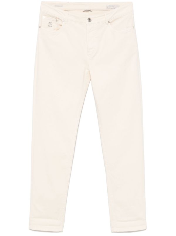 Brunello Cucinelli Appliqué Straight Jeans | Browns Regular & Straight-Leg Jeans