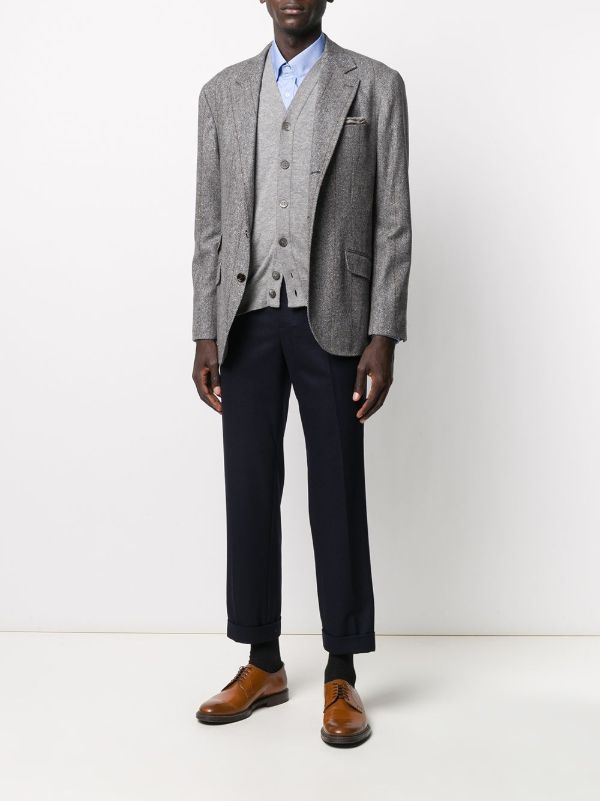 Brunello Cucinelli Blue Cotton Shirt | Browns Shirts