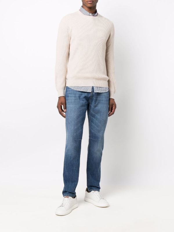 Brunello Cucinelli Blue Slim Legs Jeans | Browns Slim-Fit Jeans