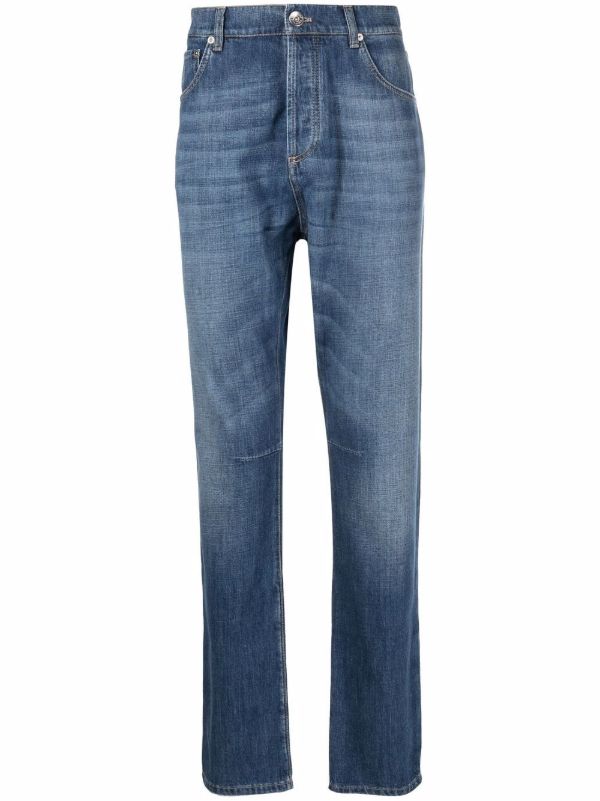 Brunello Cucinelli Blue Slim Legs Jeans | Browns Slim-Fit Jeans