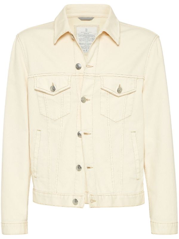 Brunello Cucinelli denim jacket | Browns Denim Jackets