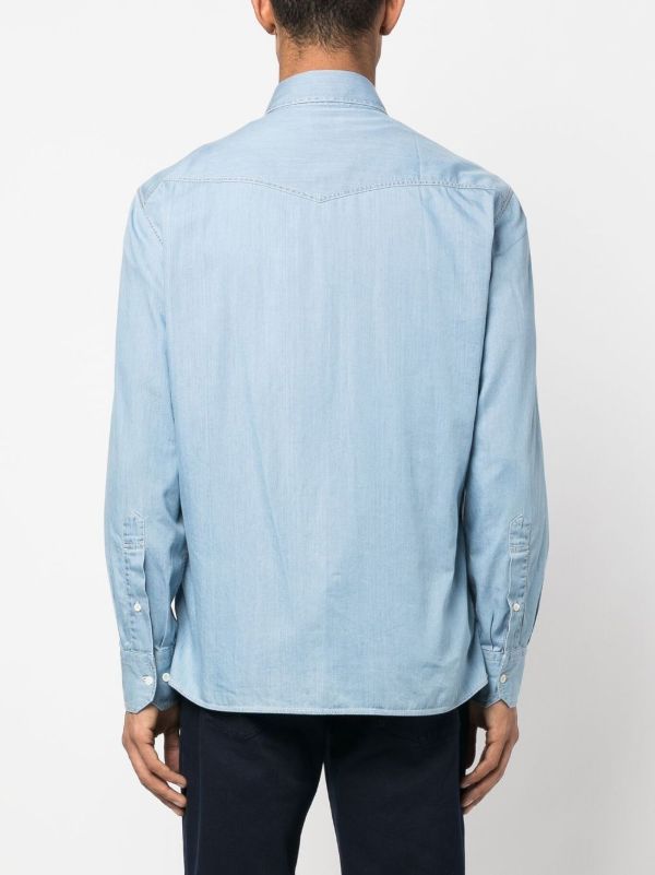 Brunello Cucinelli Denim Shirt | Browns Shirts