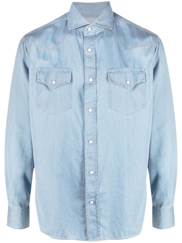 Brunello Cucinelli Denim Shirt | Browns Shirts
