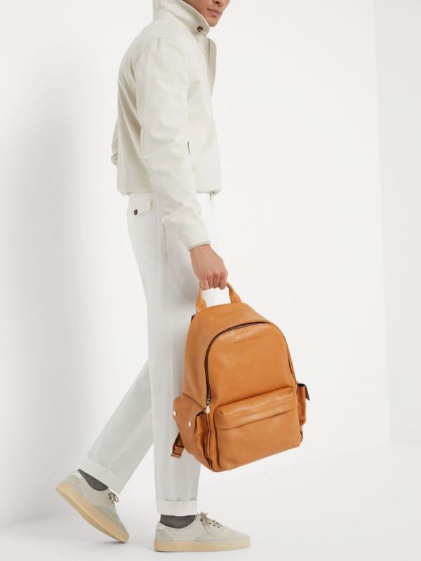 Brunello Cucinelli Leather Backpack | Browns Backpacks