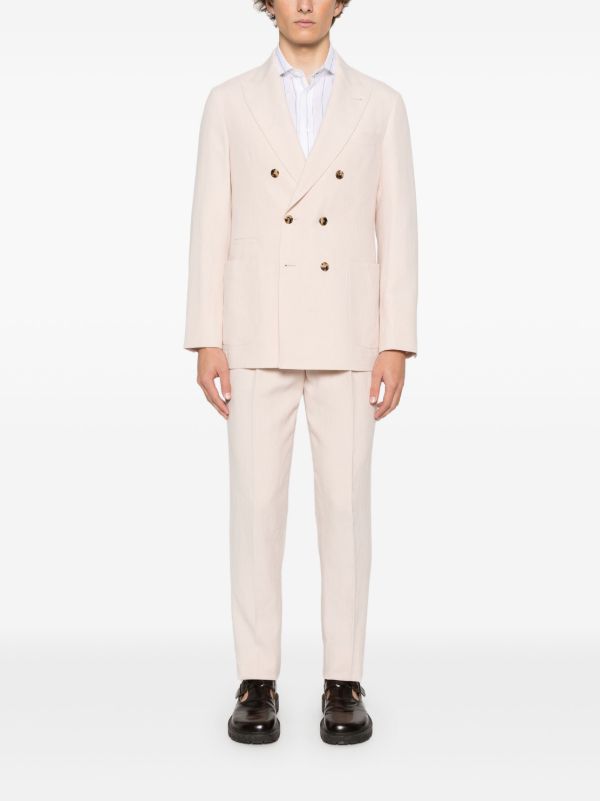 Brunello Cucinelli Linen Suit | Browns Single Breasted Suits