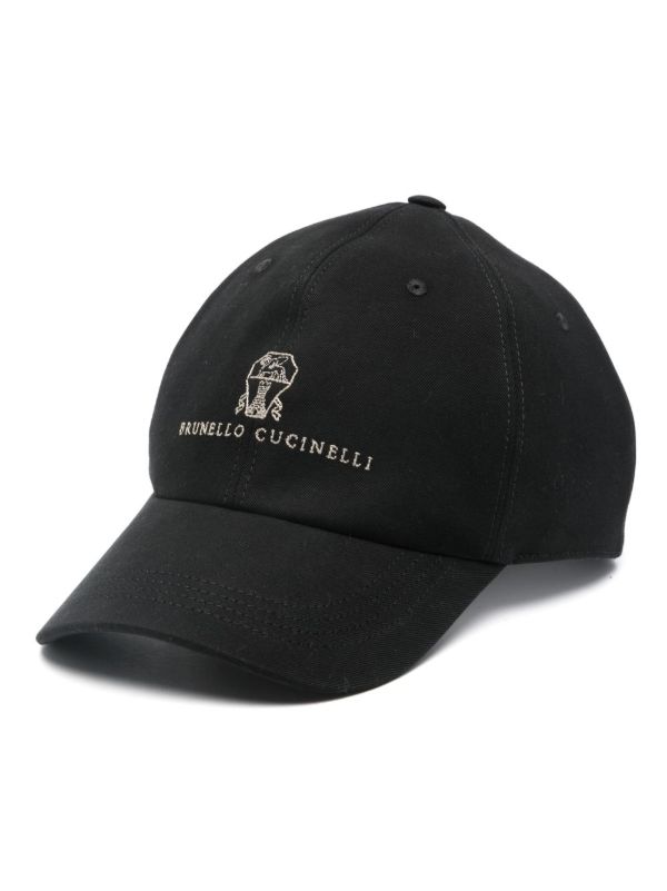 Brunello Cucinelli Logo-Embroidered Cap | Browns Hats