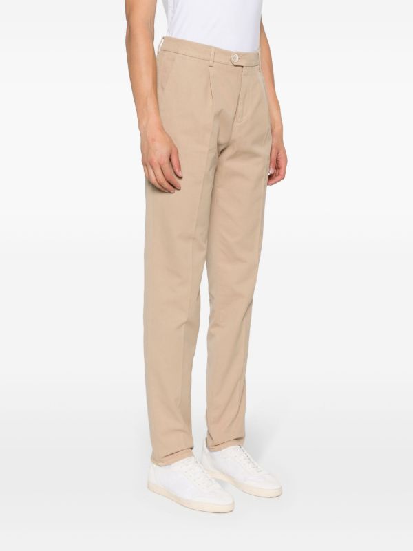 Brunello Cucinelli Neutral Straight-Leg Chino Trousers | Browns Chinos