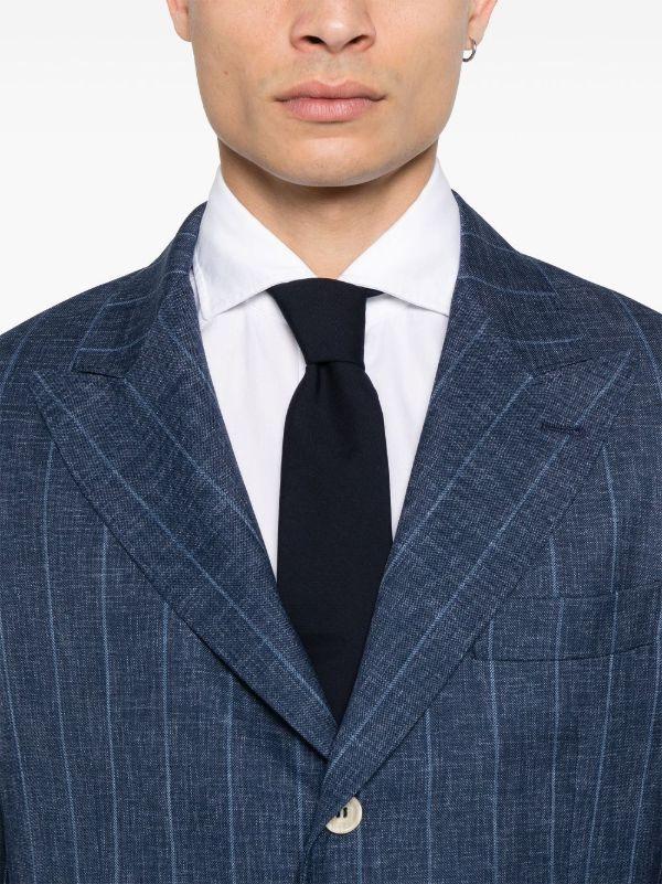 Brunello Cucinelli Striped Suit | Browns Single Breasted Suits