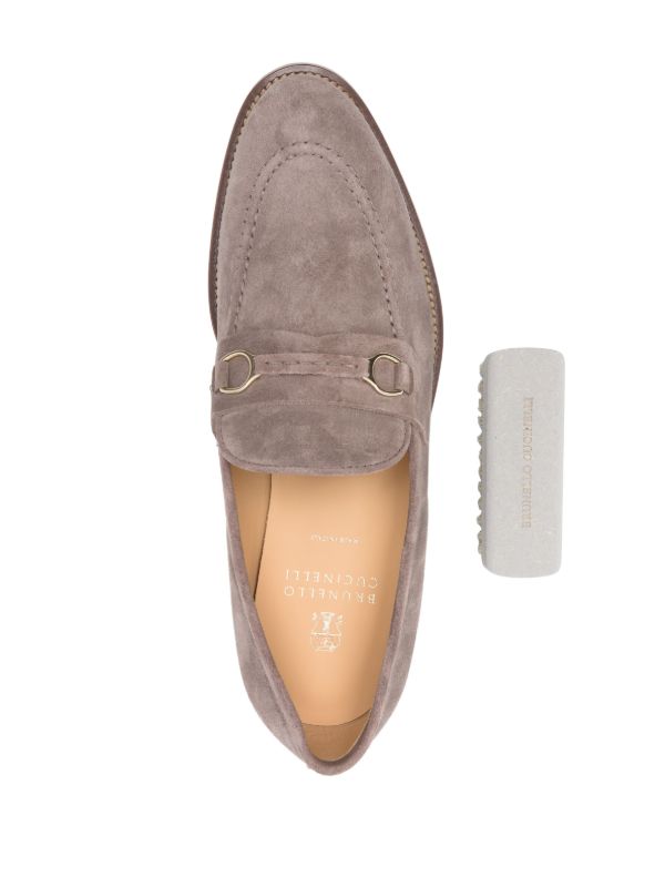 Brunello Cucinelli Suede Loafers | Browns Loafers