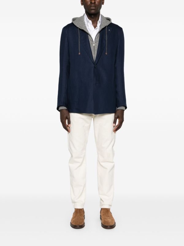 Brunello Cucinelli White Straight-Leg Jeans | Browns Regular & Straight-Leg Jeans