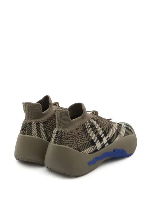 Burberry Brown Neptune Sneakers | Browns Low-Tops