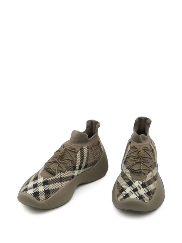 Burberry Brown Neptune Sneakers | Browns Low-Tops
