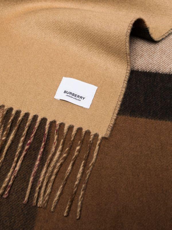 Burberry Check Cashmere Blanket | Browns Blankets & Throws