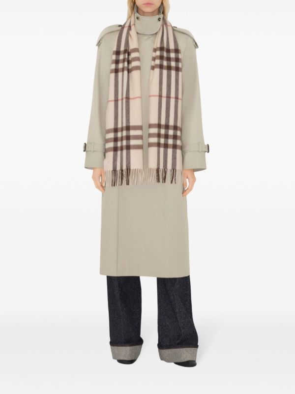 Burberry Check Cashmere Scarf | Browns Scarves