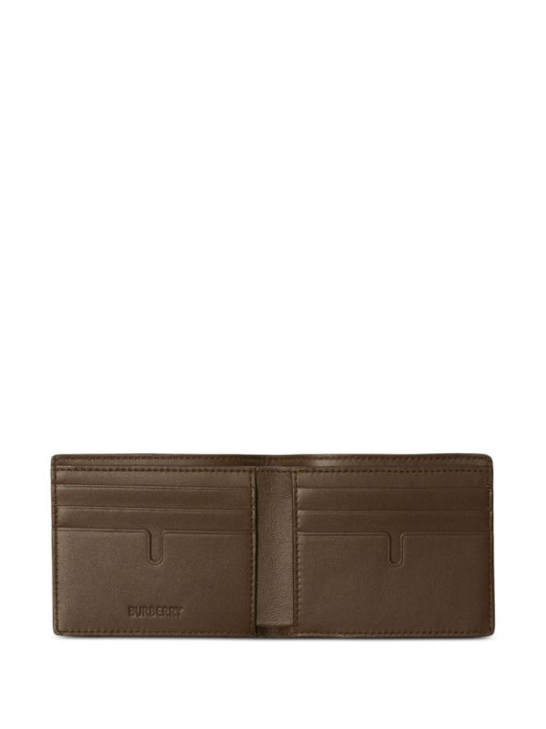 Burberry Check-print Bi-fold Wallet | Browns Wallets & Billfolds