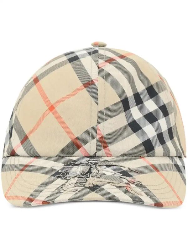 Burberry checked EKD baseball cap | Browns Hats