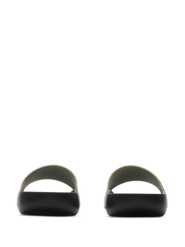 Burberry Checked Slides | Browns Flip-Flops & Slides