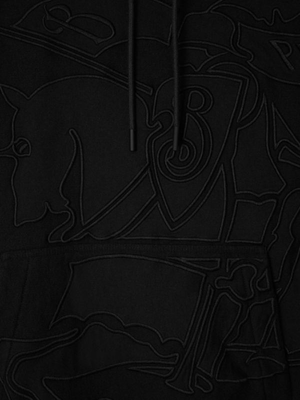 Burberry EKD-Embroidered Hoodie | Browns Hoodies