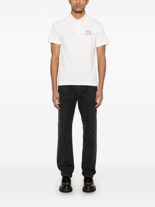 Burberry Embroidered Polo Shirt | Browns Polo Shirts