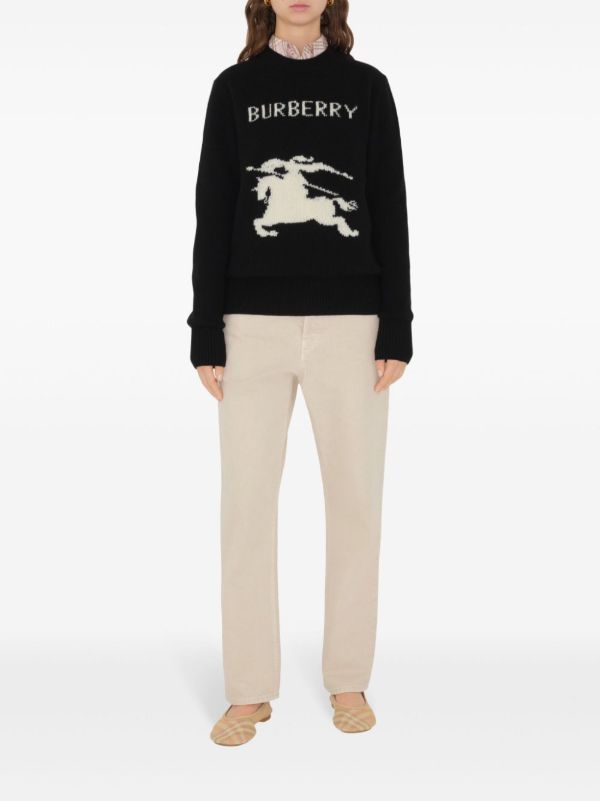 Burberry Equestrian Knight Sweater | Browns Knitted Sweaters