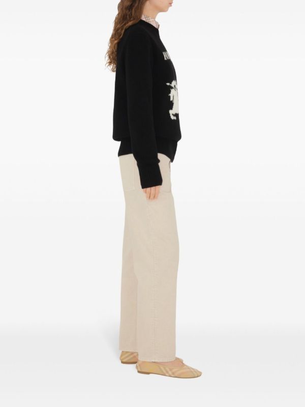 Burberry Equestrian Knight Sweater | Browns Knitted Sweaters