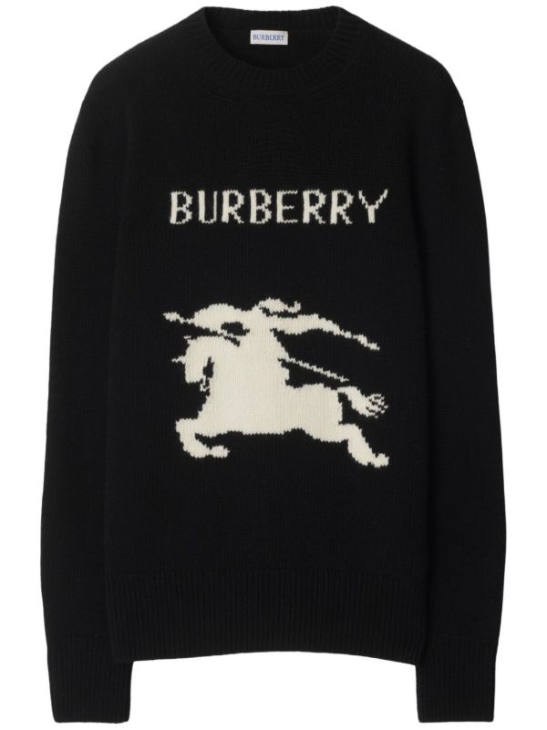 Burberry Equestrian Knight Sweater | Browns Knitted Sweaters