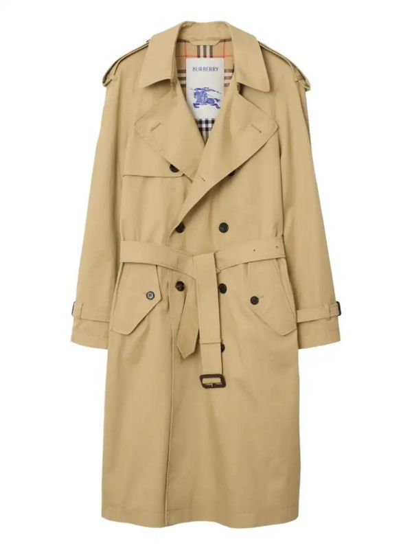 Burberry gabardine trench coat | Browns Trench Coats